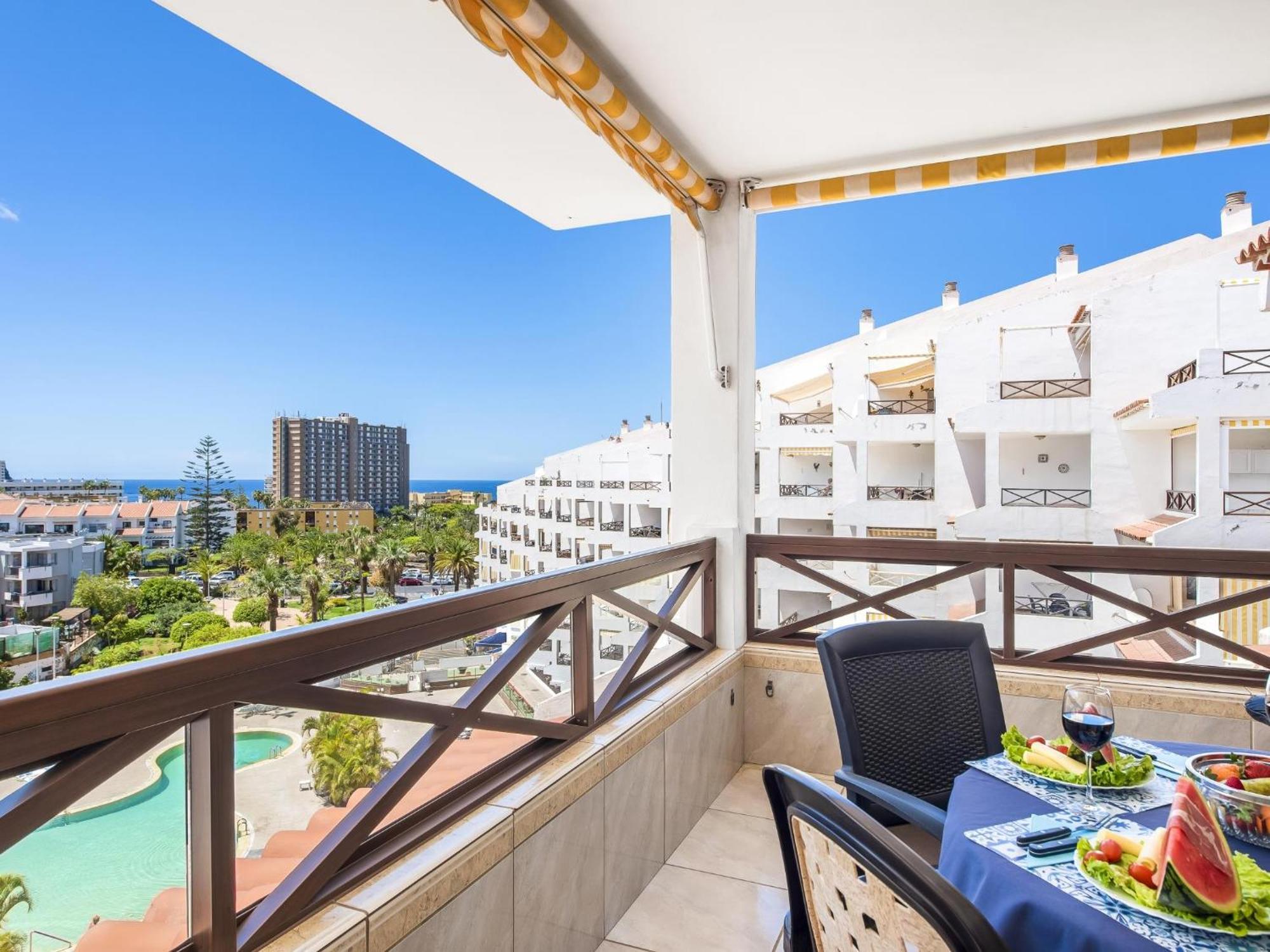 228 Chic Studio 'San Marino' Spectacular Terrace Los Cristianos  Ngoại thất bức ảnh