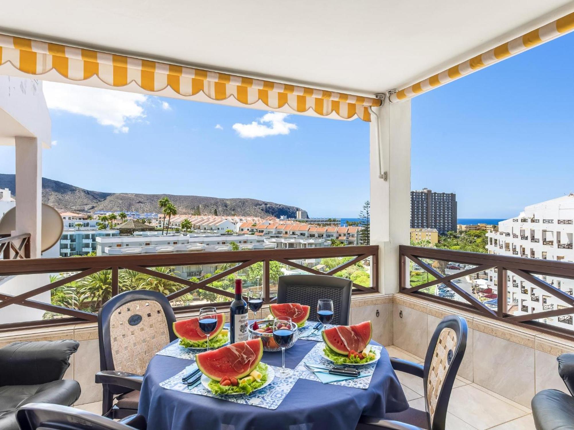 228 Chic Studio 'San Marino' Spectacular Terrace Los Cristianos  Ngoại thất bức ảnh