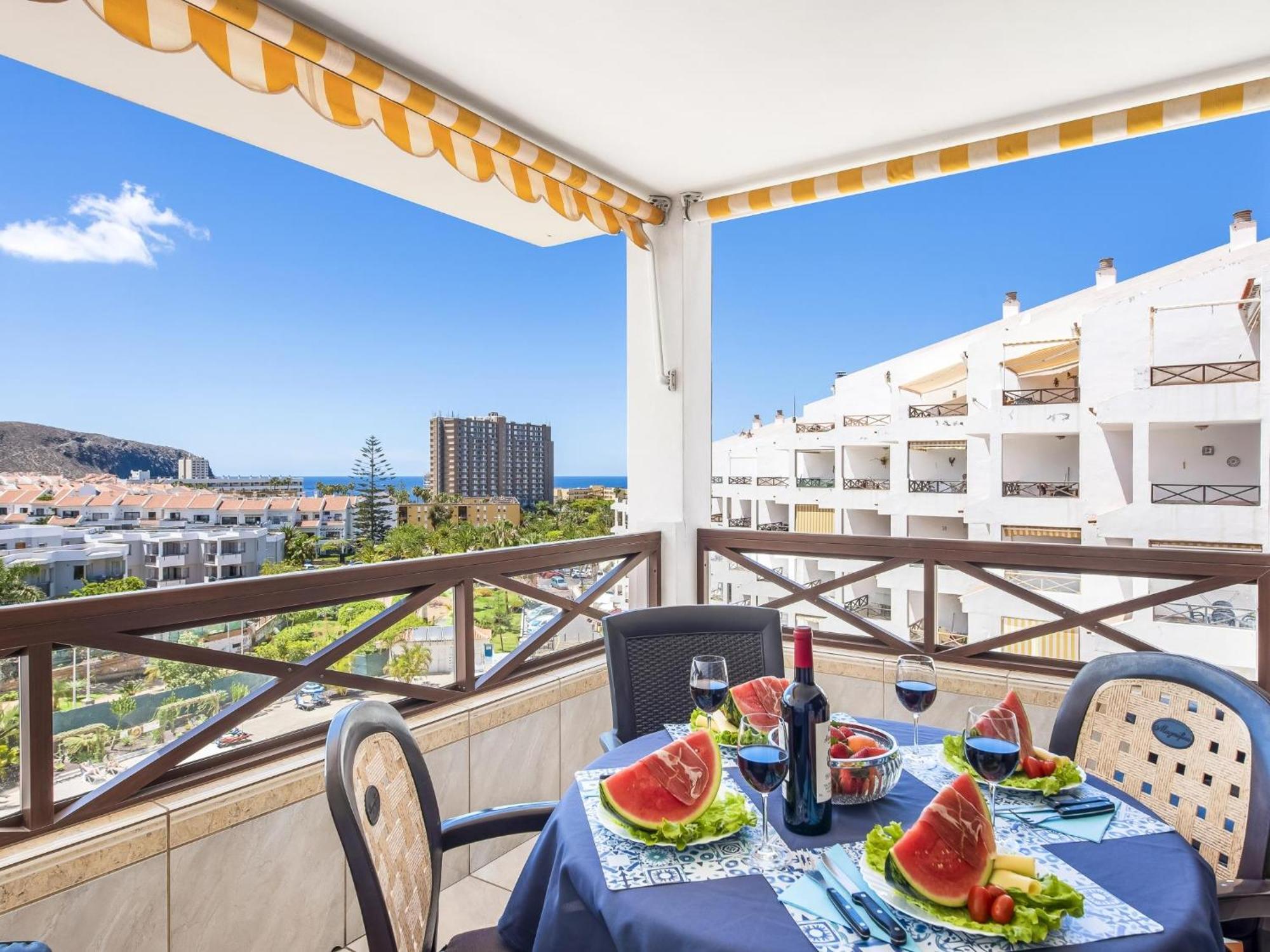 228 Chic Studio 'San Marino' Spectacular Terrace Los Cristianos  Ngoại thất bức ảnh